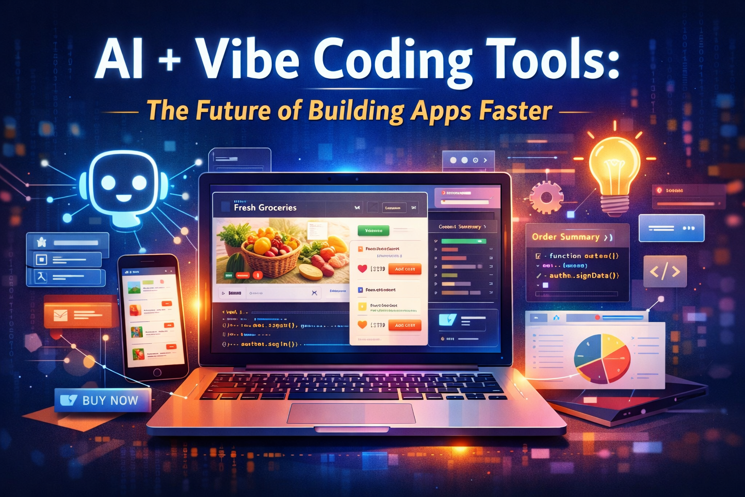 AI + Vibe Coding Tools: The Future of Building Apps Faster (Without Losing Quality)