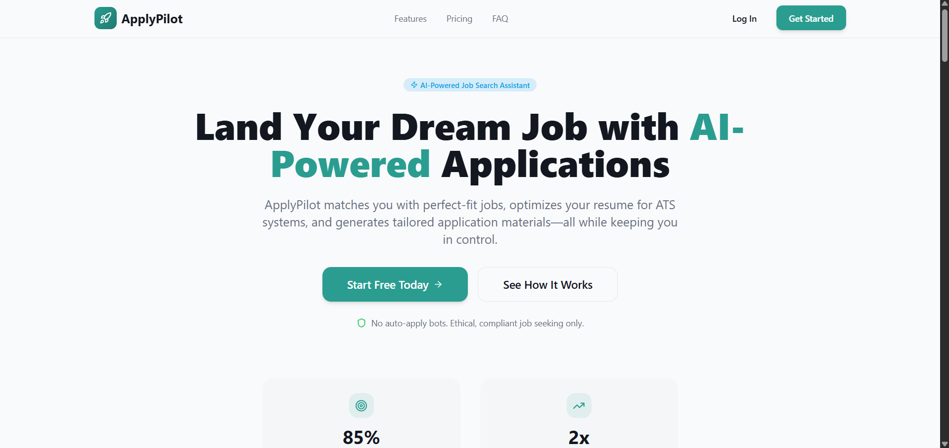 ApplyPilot Pro – AI-Powered Job Finding Platform