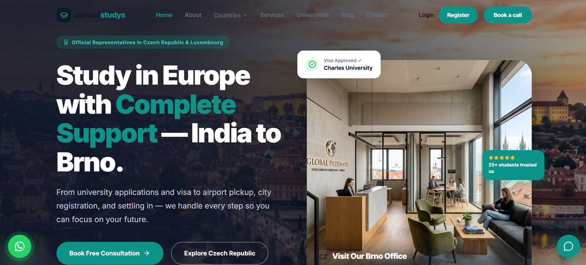 AbroadStudys – Study in Europe with Complete Support
