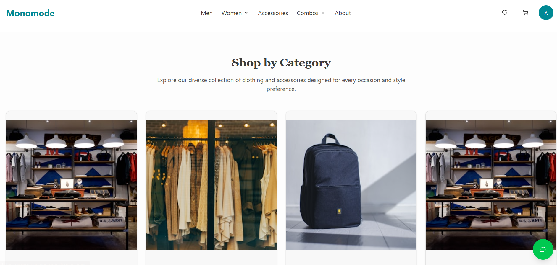 Monomode – Minimal Fashion Brand Website - Image 3