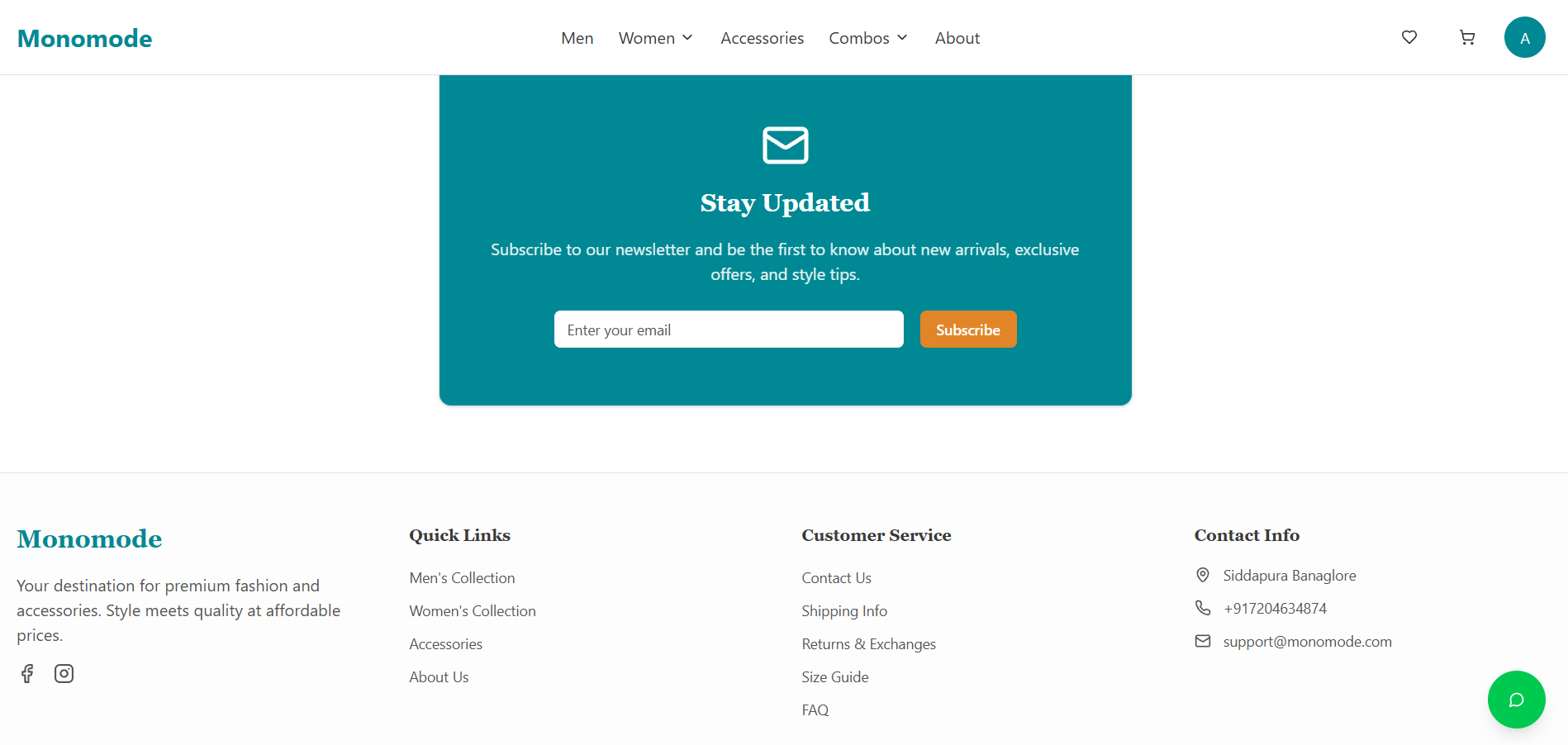 Monomode – Minimal Fashion Brand Website - Image 4