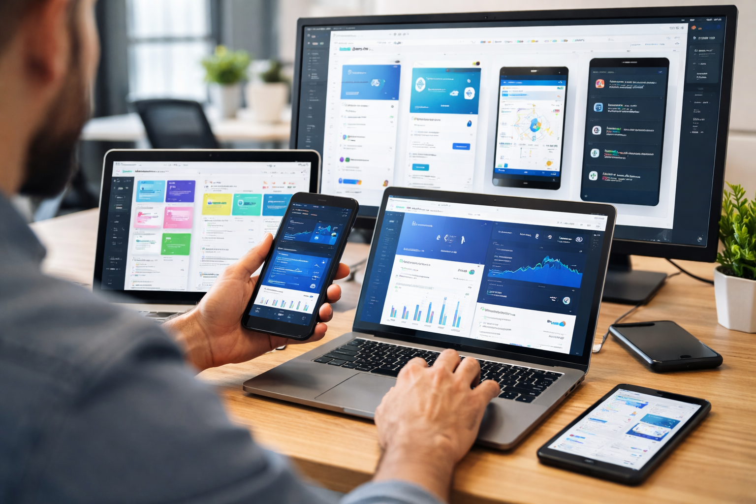 Application Development (Cross-Platform & Native) services by Creziapro — digital agency in India
