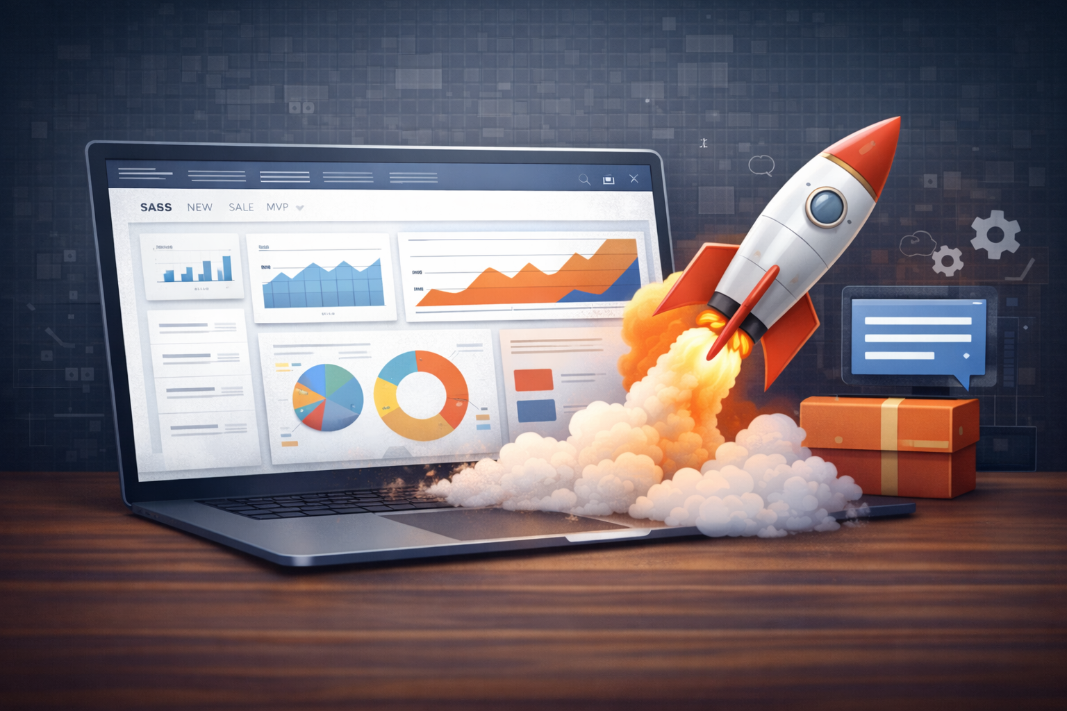 SaaS & MVP Development services by Creziapro — digital agency in India